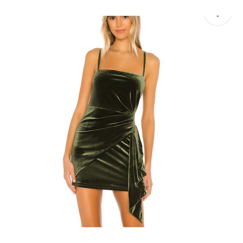 Majorelle Asbury Mini Dress in Green sz XS